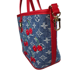 Louis Vuitton Denim Cherry Neverfull Inside Out BB