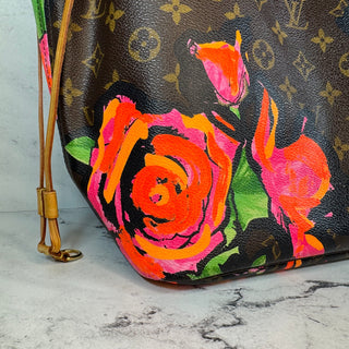 Louis Vuitton Vintage Roses Neverfull Bag