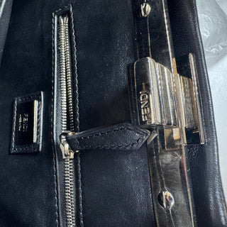 Fendi Mink Leather Fringe Peekaboo Bag