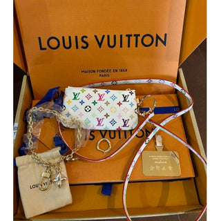 Louis Vuitton Murakami Multicolor Phone Holder LV X TM Pouch Rare New 2025