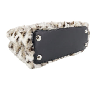 Louis Vuitton Snow Leopard Mink Fur Capucines BB Bag