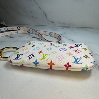 Louis Vuitton Murakami Multicolor Phone Holder LV X TM Pouch Rare New 2025