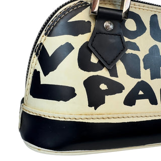 Louis Vuitton graffiti Alma PM bag