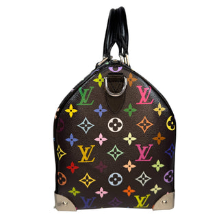 Louis Vuitton Murakami Multicolor Monogram Speedy Noir bag 30