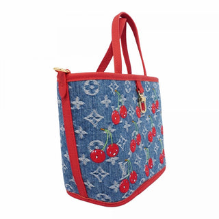 Louis Vuitton Denim Cherry Neverfull Inside Out BB