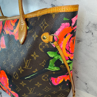 Louis Vuitton Vintage Roses Neverfull Bag
