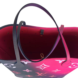 Louis Vuitton Monogram Midnight Fuschia Neverfull MM bag