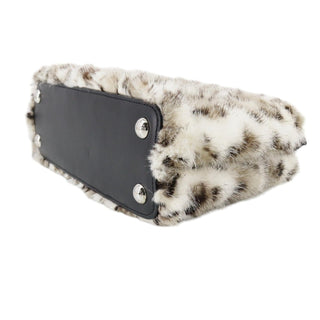 Louis Vuitton Snow Leopard Mink Fur Capucines BB Bag