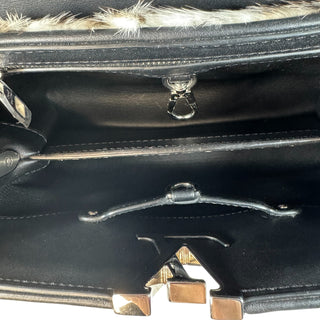 Louis Vuitton Snow Leopard Mink Fur Capucines BB Bag