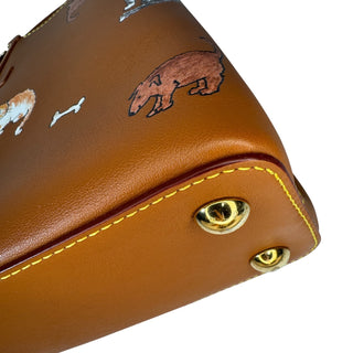 Louis Vuitton Catogram Capucines BB Bag LV Cat Rare Limited Edition Leather