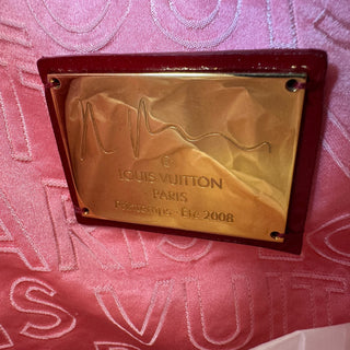 Louis Vuitton Pink Pony Hair Motard Cartoon Firebird Vintage Bag