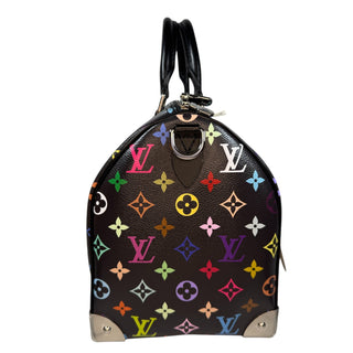 Louis Vuitton Murakami Multicolor Monogram Speedy Noir bag 30