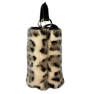 Louis Vuitton Snow Leopard Mink Fur Capucines BB Bag
