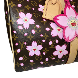 Louis Vuitton Murakami Cherry Blossom Keepall Bag 45