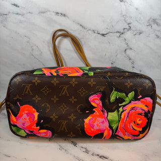 Louis Vuitton Vintage Roses Neverfull Bag