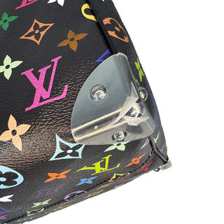 Louis Vuitton Murakami Multicolor Monogram Speedy Noir bag 30