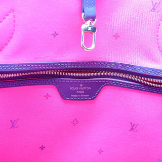 Louis Vuitton Monogram Midnight Fuschia Neverfull MM bag