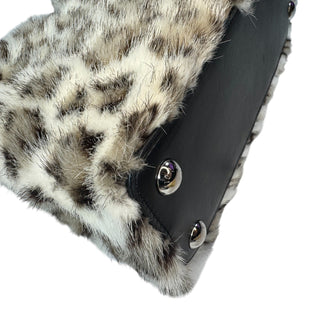 Louis Vuitton Snow Leopard Mink Fur Capucines BB Bag