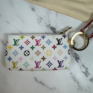 Louis Vuitton Murakami Multicolor Phone Holder LV X TM Pouch Rare New 2025