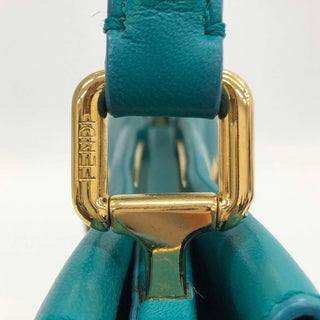 Fendi Teal Mini Peekaboo Bag