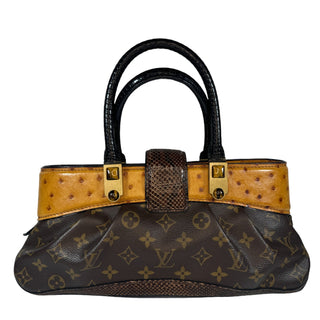 Louis Vuitton Monogram Ostrich Macha Waltz Bag