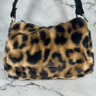 Chrome Hearts Leopard Faux Fur Chicken Nugget Bag