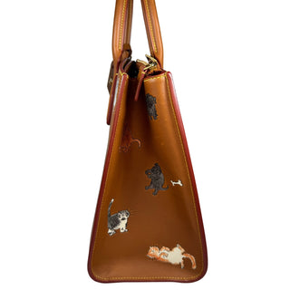 Louis Vuitton Catogram City Steamer bag MM cat tote Grace Coddington Rare L V