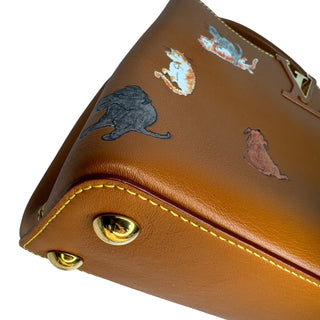 Louis Vuitton Catogram Capucines BB Bag LV Cat Rare Limited Edition Leather