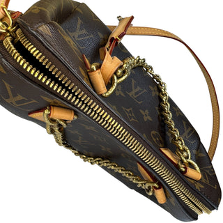 Louis Vuitton Monogram Chain Speedy 20 Bag