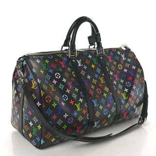 Louis Vuitton Murakami Keepall bag 50 Multicolor Monogram Carry-On LV x TM