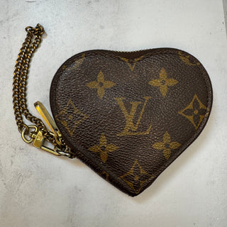 Louis Vuitton Monogram Heart Coin Purse