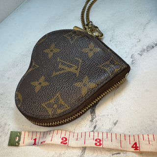 Louis Vuitton Monogram Heart Coin Purse