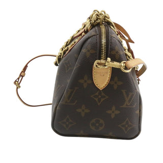 Louis Vuitton Monogram Chain Speedy 20 Bag