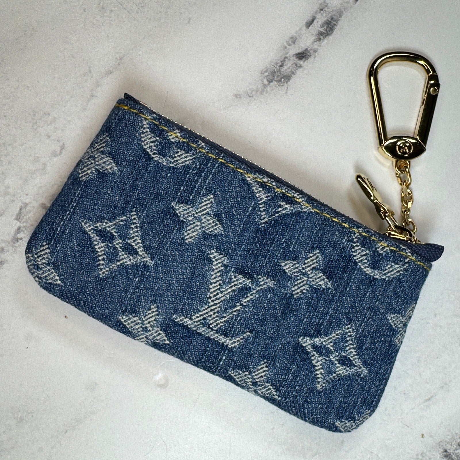 Louis Vuitton LV X TM Denim Cherry Key Pouch – Kueeny.com