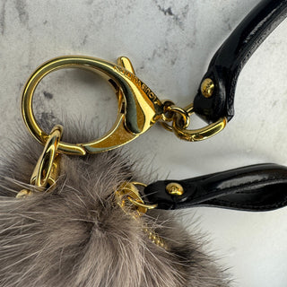 Louis Vuitton Gray Monogram Mink Fur Milla Bag