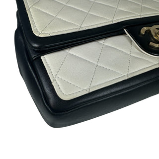 Chanel 2014 B&W Medium Flap Bag