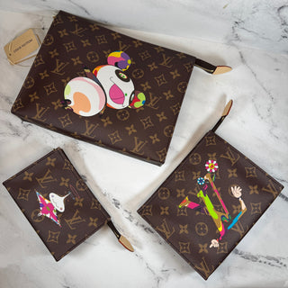 Louis Vuitton Murakami Trio Toiletry Pouch Set