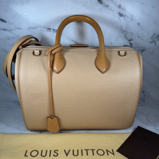 Louis Vuitton Natural Epi Doc PM Bag