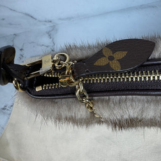 Louis Vuitton Milla Mink Pochette Bag