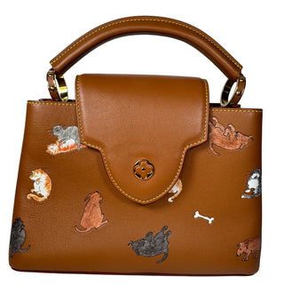 Louis Vuitton Catogram Capucines BB Bag LV Cat Rare Limited Edition Leather