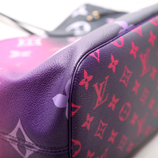 Louis Vuitton Monogram Midnight Fuschia Neverfull MM bag