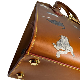 Louis Vuitton Catogram City Steamer bag MM cat tote Grace Coddington Rare L V