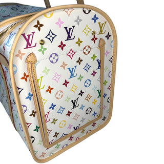 loui vuitton dog backpack Louis Vuitton Murakami Multicolor Sac Chien Dog Bag – Kueeny.com
