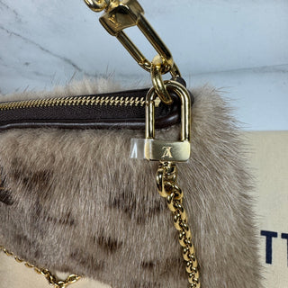 Louis Vuitton Milla Mink Pochette Bag