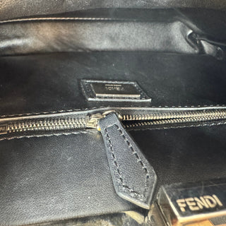 Fendi Mink Leather Fringe Peekaboo Bag