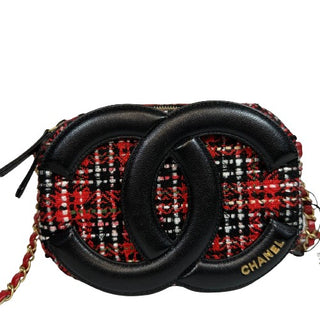 Chanel Tweed Camera Bag