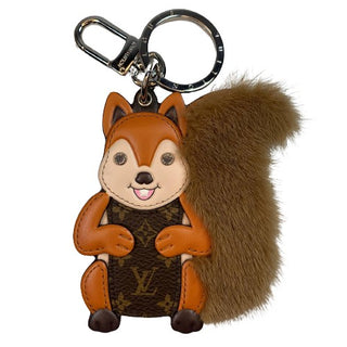 Louis Vuitton Mink Squirrel Bag Charm