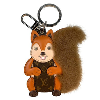 Louis Vuitton Mink Squirrel Bag Charm