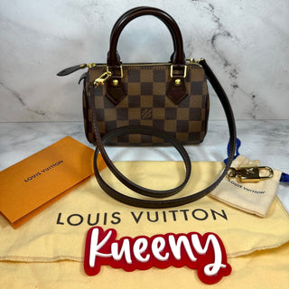 Louis Vuitton Damier Ebene Mini Sac HL Speedy