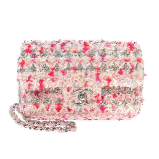 Chanel Tweed Ribbon Mini Flap bag